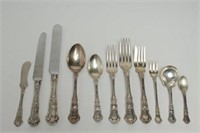 Gorham Sterling Silver Antique Flatware Service