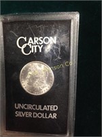 CARSON CITY UNCIRCULATED SILVER DOLLAR