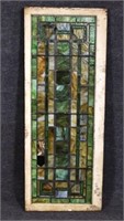 Art Deco Style Stained Glass Window