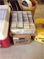 8 BOXES OF SPORTS CARDS