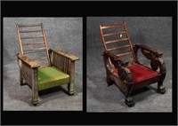 Two Morris Chairs