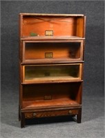 Globe Wernicke Four Section Barrister Bookcase