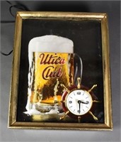 "Utica Club" Electric Advertising Clock