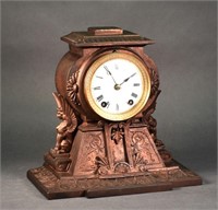 Seth Thomas Medal Case Clock