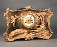 Waterbury Cast Iron Shelf Clock