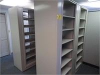 (4) Rotating Locking Security Storage Cabinets
