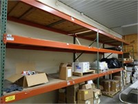 (7) Sections Pallet Racking (Tear Drop Style)