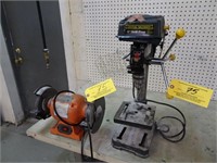 Central Mach 8" Table Type Pedestal Drill Press,