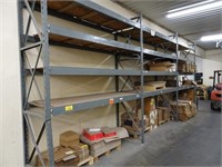 (3) Sections Pallet Racking Including: