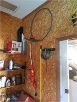 Contents of Tool Room In Garage and Misc On Wall