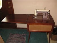 KENMORE SEWING MACHINE IN CABINET