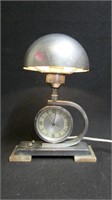 Cool art deco clock / lamp