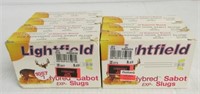 (7) Boxes of Lightfield Hybred Sabot Exp-Slugs 12