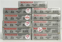 (11) Full boxes of Winchester 12 gauge 3 1/23" 00