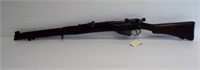 Military bolt action rifle. S/N 76663. Shows wear