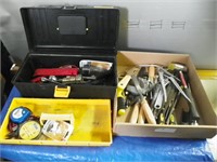 tool box c/w misc tools