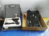 Weller soldering gun & small tool kit