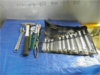 Brico wrenches, pliers hammer etc