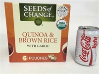 Quinoa & Brown Rice with Garlic, 6 - 8.5 oz pkgs