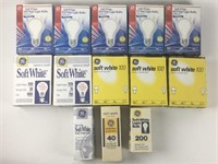 Large Group of New Light Bulbs