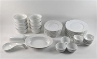 Threshold White Dinnerware & Serving Set (41 piece