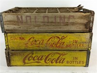 Vintage Coca-Cola & Nold, Inc. Wooden Bottle Crate