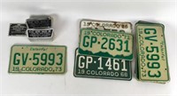 Vintage C & C Auto Sales Stickers; Chevrolet Seria