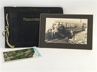 Antique Photograph and Album Postcard (3)