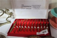 JAMES QUALITY JEWELLERS HOR D'OEUVRES FORKS -