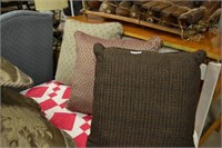 3 New throw cushions