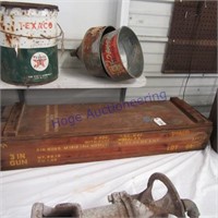 Wooden ammunition Box