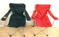(2) Folding Caming Chairs w/ Travel Bags