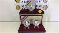 2 PC - SILVER OLYMPIC DOLLAR SETS