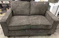 Brown Fabric Loveseat $269 Retail *see pic