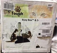Tiger Tough Busy Box and Scatch Post