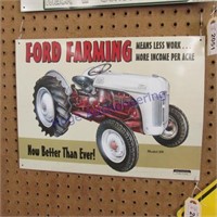 Ford Farming tin sign