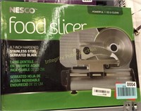 Nesco Food Slicer Stainless Steel $80 Retail