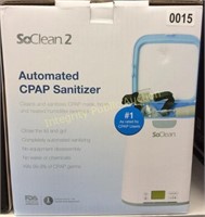 SoClean Automated CPAP Sanitizer $300 Retail