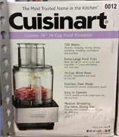Cuisinart 14 cup Food Processor $180 Retail