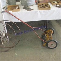 Reel push mower