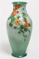 Royal Doulton Vase, Enameled w. Flowers, ca. 1900