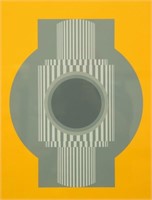 ERICH LETHGAU "GRAY ON YELLOW CAMERA" #119/150, 75