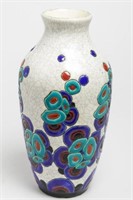 Art Deco Boch & Catteau la Louviere Ceramic Vase