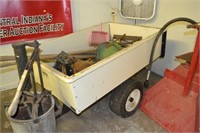 Agri Fab Yard Cart & Contents