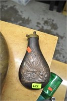 Antique Black Powder Flask