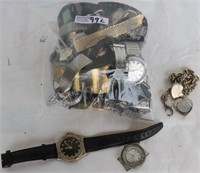LARGE LOT MISC. WATCHES