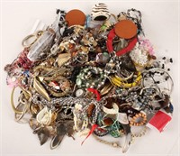 LARGE MIXED LOT OF COSTUME JEWELRY