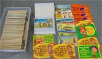Box Lot of Postcards