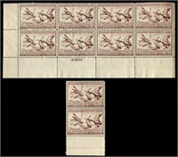US Duck Stamp Plate Block RW20.