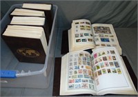 Stamp Collection, 6 Vols, Harris Albums